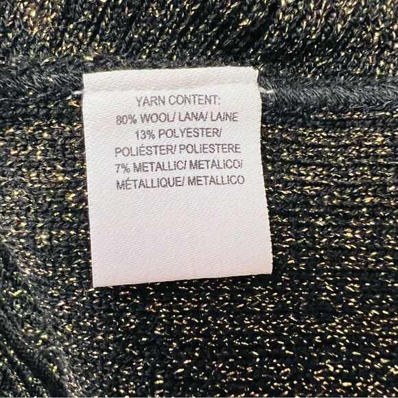 DEREK LAM 10 CROSBY Lurex Crossover Knit Top size S - Picture 5 of 9